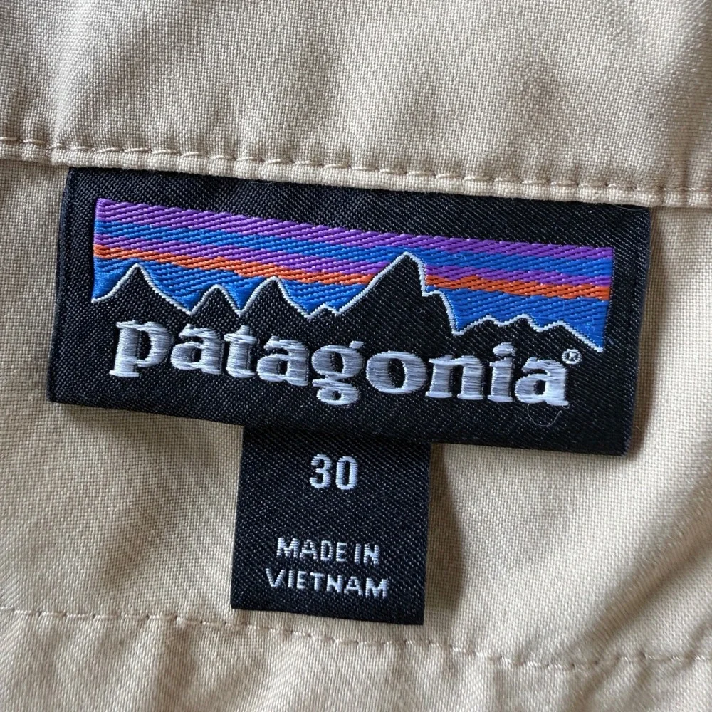 Patagonia RPS Rock Pants Mens 30 Tan Coriander Brown 83071 Climbing Hiking